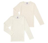 Petit Bateau Camiseta manga larga TSML X2 in Blanco 10 ans