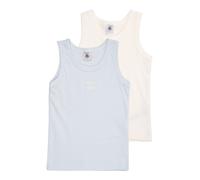 PETIT BATEAU Camiseta térmica azul claro / blanco lana 98 azul claro / blanco lana