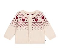 Petit Bateau Cardigan Bébé En Tricot Laine Et Coton, Motifs Cœurs A0ebi01 Ropa DÍA Bebé-Niñas (Pack de 1)