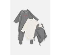 Petit Bateau Coffret cadeau naissance en coton à rayu 12M Multicolor