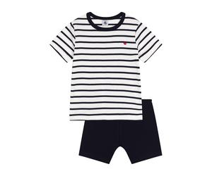 PETIT BATEAU Conjunto azul oscuro / blanco 110 EUR