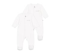 Petit Bateau - Conjunto de Pijamas de bebé de Terciopelo Liso