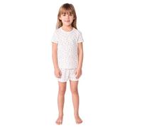 Petit Bateau Cybile_h25 Ropa Noche, Marshmallow/Multico, 4 años para Niñas