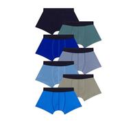 Petit Bateau - Juego de Boxers para niños (algodón Liso), Multicolor, 12 años