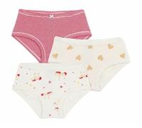 Petit Bateau - Juego de Bragas para niños, de algodón, Talla Alta, Multicolor, 3 años