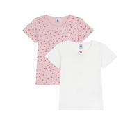 Petit Bateau - Juego de Camisetas para niños, de algodón, de Manga Corta, con Estampado de Manzana, Variante 1, 8 Años