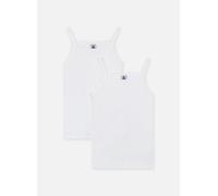 Petit Bateau Lot de 2 chemises à bretelles 10A Blanco