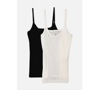 Petit Bateau Lot De 2 Chemises à Bretelles Unies L Negro