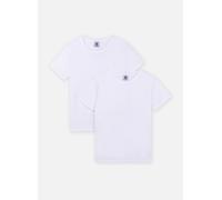 Petit Bateau Lot de 2 Tee-Shirt Manches Courtes Garço 3A Blanco