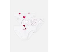 Petit Bateau Lot de 3 Culottes Coeur 6A Multicolor