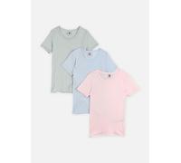 Petit Bateau Lot de 3 Tee-Shirts Manches Courtes Fill 10A Multicolor