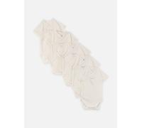 Petit Bateau Lot de 5 bodies Manches Courtes Sérigrap 1M Multicolor