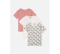 Petit Bateau Lot De Tee-Shirts MC X3 12A Blanco