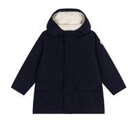 Petit Bateau Pequeño barco Parka niño medio largo liso, Smoking., 4 años