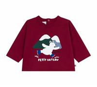 Petit Bateau Pequeño Barco Ropa día Mixta bebé, Amaranto, 12 Meses