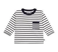 Petit Bateau Pequeño Barco Ropa día Mixta bebé, Marshmallow/Smoking, 12 Meses