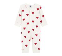 PETIT BATEAU Pijama de 1 pieza sin pies. Color Estampado Corazón