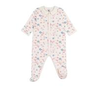 Petit Bateau Pyjama Bébé En Molleton Gratté Avec Col Pétale Imprimé Fleuri A0dwt01 Ropa Noche Bebé-Niñas (Pack de 1)