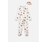 Petit Bateau Pyjama Licolas 6A Blanco