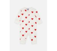 Petit Bateau Pyjama Sans Pieds à Cœurs Rouges en Coto 18M Multicolor