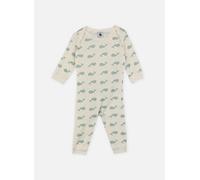 Petit Bateau Pyjama Sans Pieds Baleine en Coton 18M Blanco