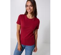 Petit Bateau T-shirt l'iconique manches courtes col rond XL Rojo