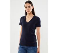 Petit Bateau T-shirt l'iconique manches courtes col V XXL Azul