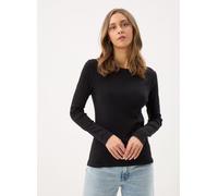 Petit Bateau T-shirt l'iconique manches longues col r S Negro