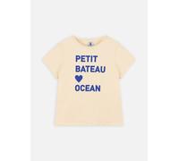 Petit Bateau Tee Shirt Mc Fougue 5A Blanco