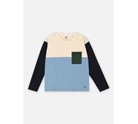 Petit Bateau Tee Shirt ML Lotion 3A Blanco