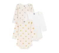 Petit Bateau X3 Bod ropa interior día mixta bebé (lote de 3), rosa, 24 meses