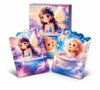 Petit Coffret Bain Moussant Parfumé - Idée Cadeau Femme - 2 Sachets Parfum Mangue & Litchi + Pêche - Moment Détente Spa à la Maison - Idée Cadeau Bien-Être
