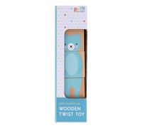 Petit Collage Match-up Wooden Twist Toy (Importación USA)