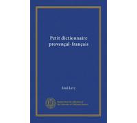 Petit dictionnaire provençal-français