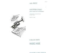 PETIT - Gouttes de eau para Trompeta y Piano