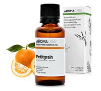 Petit Grain Bigarade BIO (Citrus aurantium - hoja/ramita) - 30 mL - Aceite Esencial Quimiotipado y Certificado AB - Relajación & Descanso - Aroma Labs