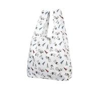 Petit Jour - Bolso de compras plegable, blanco, R-Pet, Doggy in Paris, 65 x 33 x 14 cm