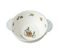 Petit Jour Paris - Cuenco con asas Peter Rabbit - ¡para un desayuno saludable!, multicolor