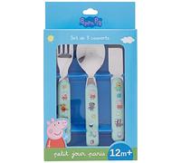 Petit Jour Paris PI903K Peppa Pig - Cubertería (apoya la autonomía)