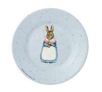 Petit Jour Paris Plato de postre Peter Rabbit gris, perfecto para el postre