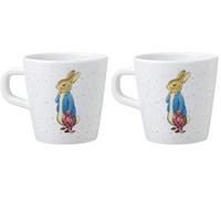 Petit Jour Paris - Taza pequeña de Peter Rabbit - To Drink Like a Big one!, multicolor (Paquete de 2)