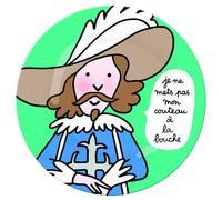 Petit Jour PC982A - Plato infantil para aprender modales [Importado de Francia]