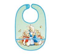 Petit Jour Peter Rabbit Coated grande babero de algodón - Verde (BP617BG)