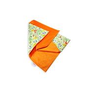 Petit Lulu Cambiador Reutilizable y lavable Resistente al agua 50 x 70 cm Pañales de tela Cambio de pañales de tela Fabricado en Europa (Forest Animals)