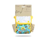 Petit Lulu Pañal Minimal | Pañal EC | Reutilizable y lavable | Impermeable | Hecho en Europa (Selva escolar)