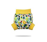 Petit Lulu Pull Up Cubierta Para Pañales de Tela | Talla XL (+13 kg) | Reutilizable y Lavable (Chilling Sloth)
