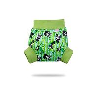 Petit Lulu Pull Up Cubierta Para Pañales de Tela | Talla XL (13 kg) | Reutilizable y Lavable (Panda Bears)