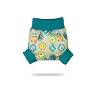Petit Lulu Pull Up PUL Cubrepañales tamaño XL (13 kg) | Pantalones impermeables para pañales | pañales de tela | Reutilizables y lavables | Fabricado en la UE (osos voladores)