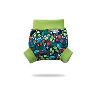 Petit Lulu Pull Up PUL Cubrepañales tamaño XL (13 kg) | Pantalones impermeables para pañales | pañales de tela | Reutilizables y lavables (fresas salvajes)
