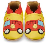 Petit Marin - Preciosos zapatos de bebé de piel suave con suela de ante - Zapatos de bebé para los primeros pasos azul Truck Talla:18-24 meses